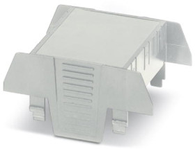 Upper part of housing, ABS/PC, (W x H x D) 52.6 x 75 x 36.95 mm, light gray, for enclosure, 1071067