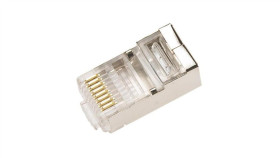 Wtyk Modularny Rj-45 8P8c Kat.5E Linka Ekranowany /Opak = 100Szt/