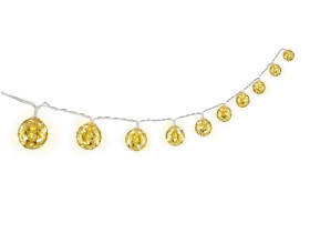 10 lampek LED Ornamenty