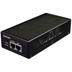 Intellinet 560566-UK Gigabit High-Power PoE+ Injector, 1 x 30 W, IEEE 802.3at/a