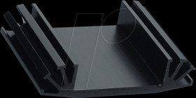 SK 31/37,5 SA Heat sink, 37.5 mm, aluminum, 7 K/W.