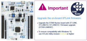 Mikrokontroler STMicroelectronics STM8 Nucleo-64 Mikrokontroler Mikrokontroler STM NUCLEO-8S208RB