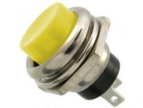 Przycisk monostabilny OFF-(ON) żółty
