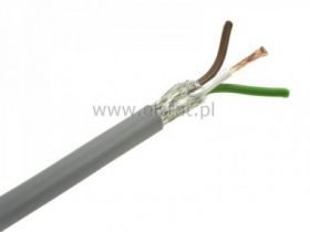Kabel LIYCY 3x0,14mm2 w ekranie , linka CU