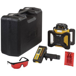 Stabila 19157 LAR 160 Rotation Laser Set, 5 Piece