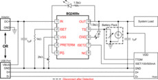 1-cell, 1-A, Li-ion linear battery charger w/ 10kΩ NTC | DGQ | 10 | 0 to 125