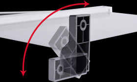 42600200 Wall brackets,1 set 4 pieces