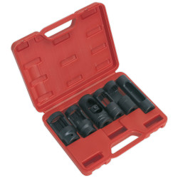 Sealey SX0401 Diesel Injector Socket Set 1/2&quot;sq Drive 6pc