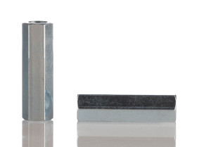 Kołek dystansowy gwint M4 x M4 długość 25mm Stalowe Żeński/żeński Sześciokątny RS PRO