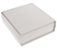 Z-1PJ Obudowa z tworzywa Z1PJ wymiary: 197x188x70mm - pełna - jasna