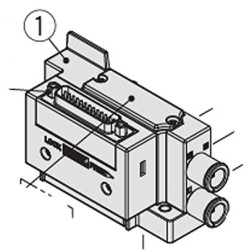 Zespół rozdzielacza SMC
