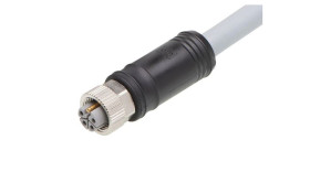 Kabel przemysłowy konfekcjonowany ze złączem Złącze M12 długość 2m Rodzaj A Żeńskie Złącze B Złącze typu Pigtail