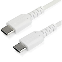 StarTech.com RUSB2CC2MW 2m USB C Charging Cable - Durable Fast Charge &amp; Sync US