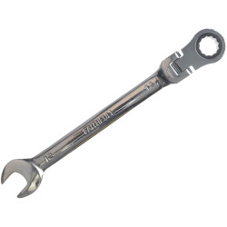 Faithfull SJW6112 Ratchet Combination Spanner Flex Head CV 12mm