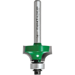 Trend C076 x 1/4 TCT Bearing Guided Ovolo &amp; Round Over 6.3mm Radius