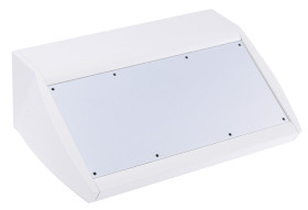 Obudowa ukośna, 200 x 300 x 21.6mm, Aluminium, kolor: Szary, METCASE Unidesk