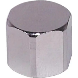 Dummy plug, metal for M12 sockets, 185484