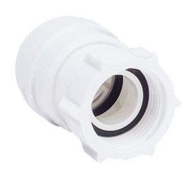 Plastikowa złączka rurowa, typ mocowania: Adapter kurka, rozmiar: 3/4cal, standard: BSP