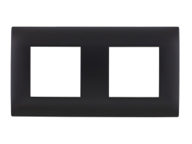 DANTE Ramka 2 podwójna czarny 450982 KOS
