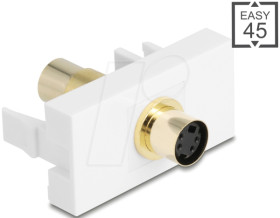 90872 Easy 45 Mini-DIN 4 pin socket > socket