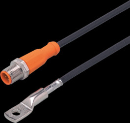 Temperature probe, cable, PUR, 2 m, -40 to 90 °C, Ø 10 mm, Pt100 sensor, TS2229