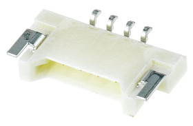 Wtyk PCB 4-pinowe raster: 1.25mm -rzędowe Molex Montaż powierzchniowy 1.0A 125.0 V.