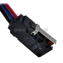 Przełącznik krańcowy dźwignia 24,3mm + przewód