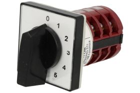 Przełącznik; krzywkowy; obrotowy; 4G10-110-U; 6 pozycji; OFF-5xON; 30°; bistabilny; na panel; 1 tor; 3 warstwy; śrubowe; 16A; 69
