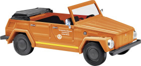 Busch 52716 H0 Model pojazdu uprzywilejowanego Volkswagen 181 THW samochód kurierski ochrony ludności
