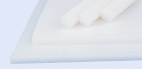 Arkusz tworzywa sztucznego grubość 3mm PEHD Biały długość 960mm Pełny