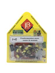 J-042 Przedwzmacniacz z regulacją siły głosu, balansu i barwy tonu (stereo) - zestaw do montażu