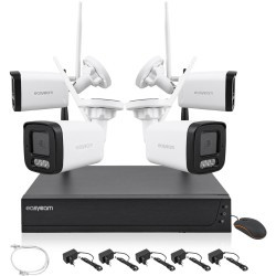 Zestaw EasyCam Wi-Fi 6 Kit/NVR4CH6W/4-5T3IR-A Audio