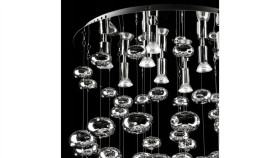 Lampa Wisząca Tizi Z Imponującym Drucianym Kloszem Na E27 K-3408 Czarny Kaja...