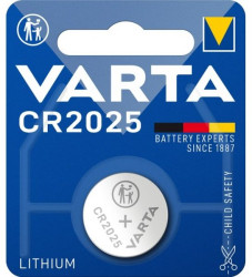 CR2025 (6025) bateria, 1 szt./blister bateria guzikowa litowa, 3 V