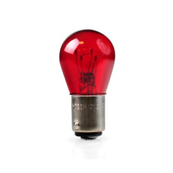 Żarówka BA15d 12V 21/5W czerwona