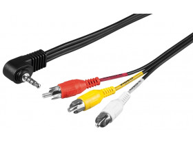 Kabel przejściowy jack Cinch (RCA)/3,5 mm