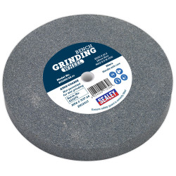 Sealey BG200/16 Grinding Stone &#xD8;200 x 25mm 16mm Bore A36q Coarse