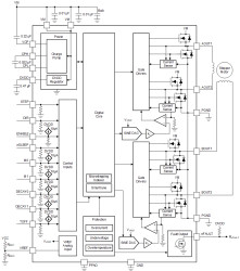 35V, 2A bipolar stepper motor driver with integrated current sensing and 1/256 microstepping
