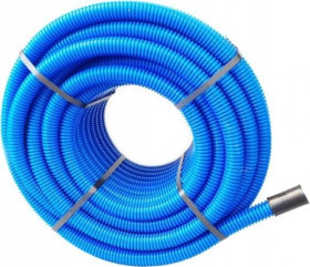 Rura karbowana Q-SYSTEMS Peszel do ziemi 32mm niebieski dwuwarstwowy 32mm 25mb