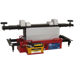 Sealey SJBEX200A Air Jacking Beam 2tonne - Arm Extenders &amp; Flat Roller Supports
