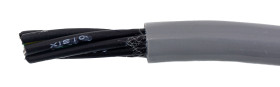 Control Cable liczba żył 7 0,5 mm² Nieekranowany Alpha Wire średnica zew 5.94mm Szary