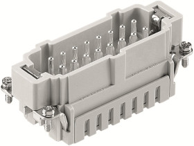 Wkładka złącza dużej mocy 16-pinowe RS PRO Męski 16 A RS PRO E 16+PE 2.5 mm² Panel Prosty