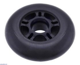 Pololu Scooter/Skate Wheel 84×24mm - Black