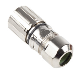 Złącze wielostykowe przemysłowe 17-pinowe M23 Montaż na kablu Wtyczka Lapp