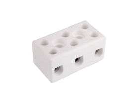 Złączka gwintowa CPO-5A-3P biały porcelanowa 4mm2 3 tory 80713516 SIMET