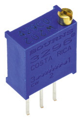 Potencjometr dostrojczy 2kΩ THT 0.5W 25 -zwoje Regulacja górna 2,19 mm