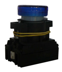 Lampka sygnalizacyjna 22mm niebieska 230V AC W0-L-L22/230V N