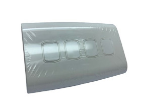 kolor Biały, 2-krotna, ABS, Contactum