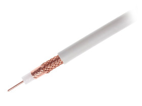 Przewód koncentryczny RG6U YWDXpek 1.15mm Full Cu 100m (PL)