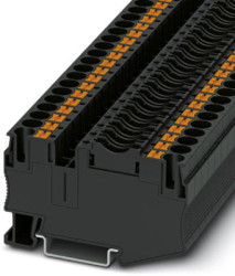 Fuse terminal block, 2 pole, 0.5-10 mm², 400 V, 25 A, 3212166